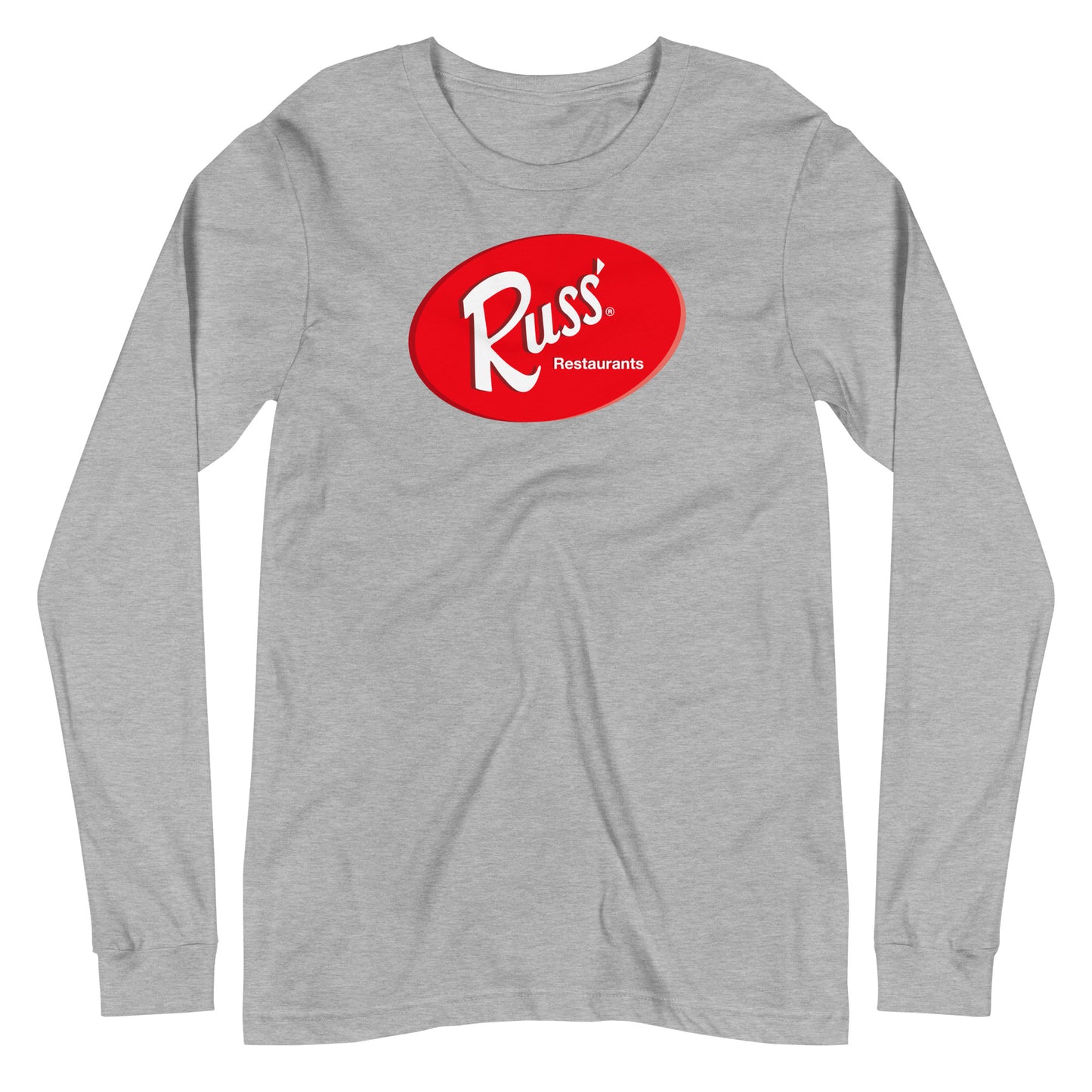 Red Logo Long Sleeve Tee