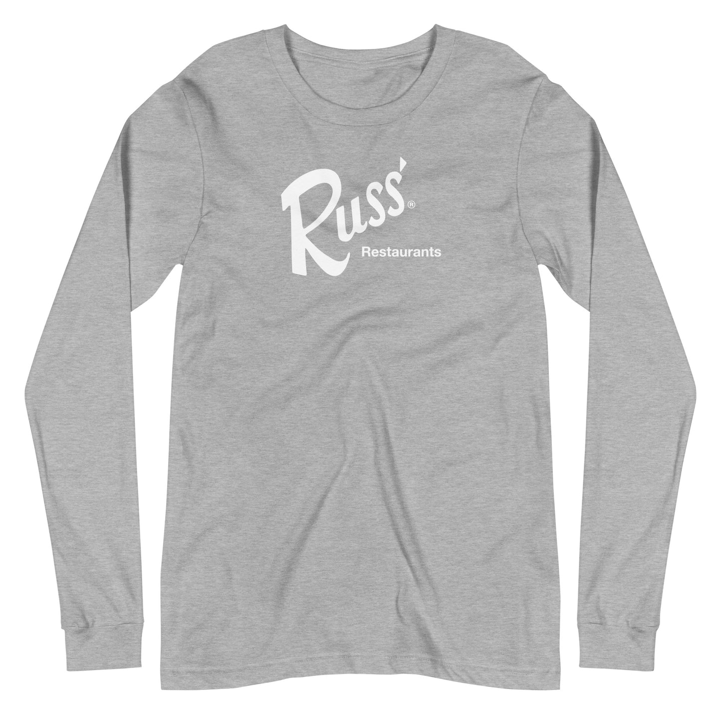 Red Logo Long Sleeve Tee