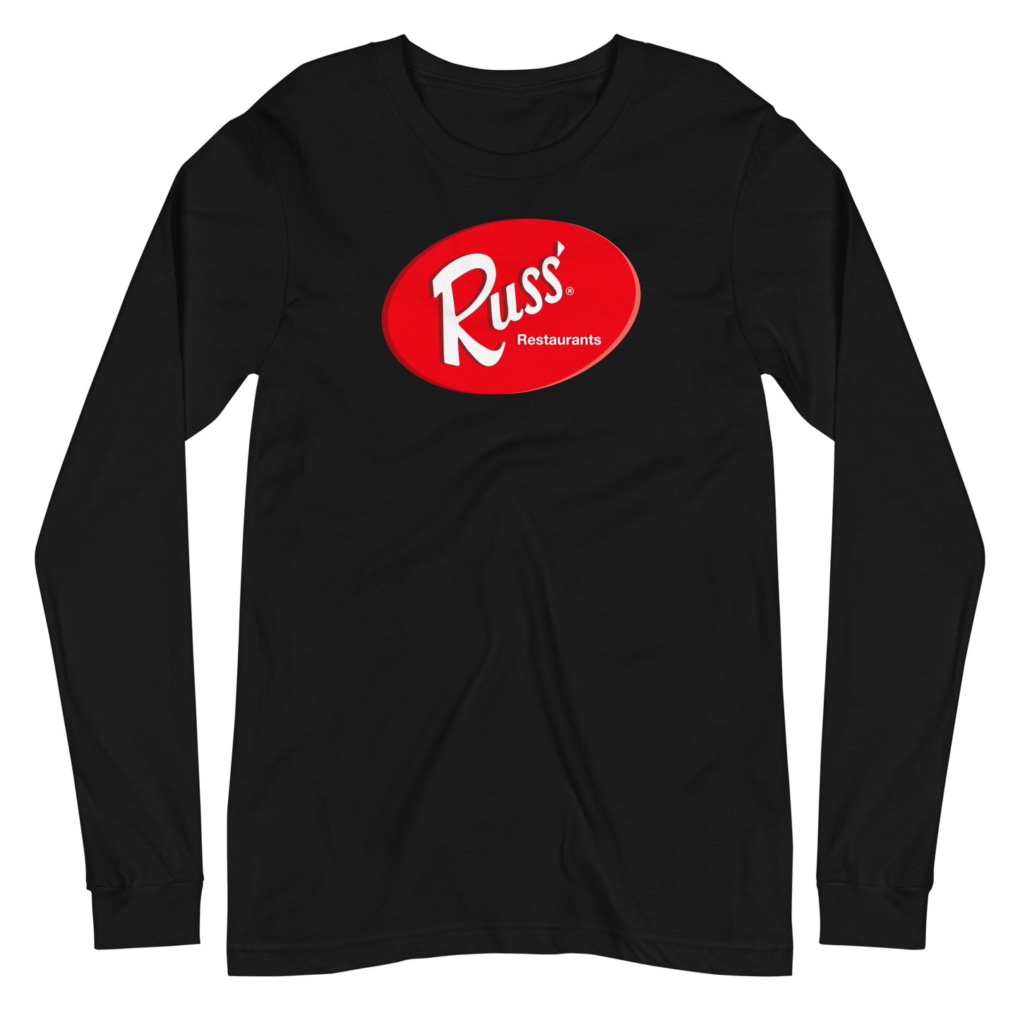 Red Logo Long Sleeve Tee