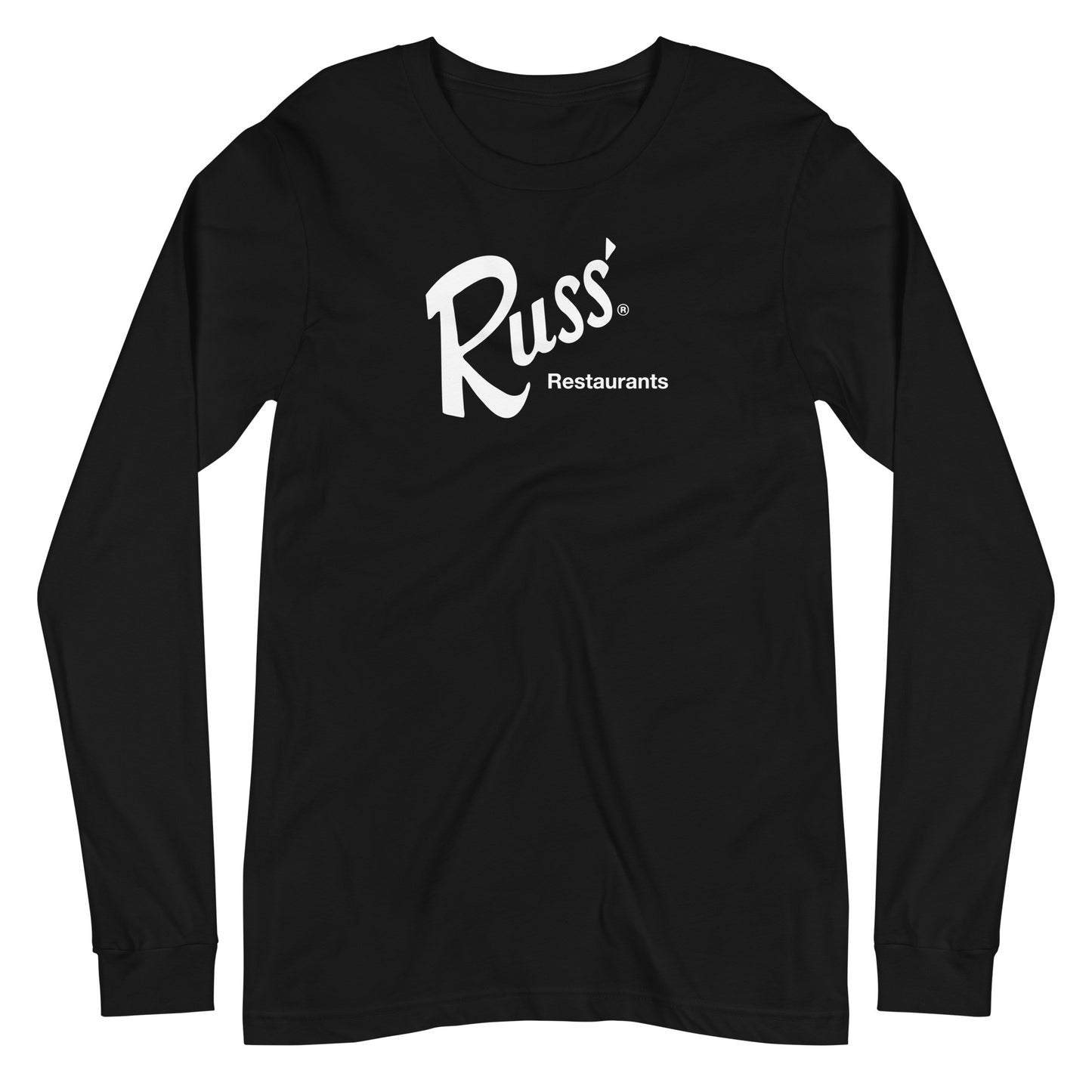 Red Logo Long Sleeve Tee