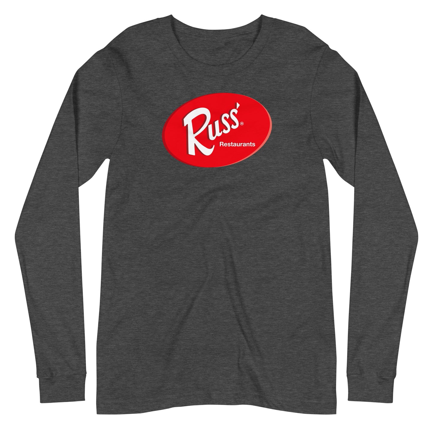 Red Logo Long Sleeve Tee