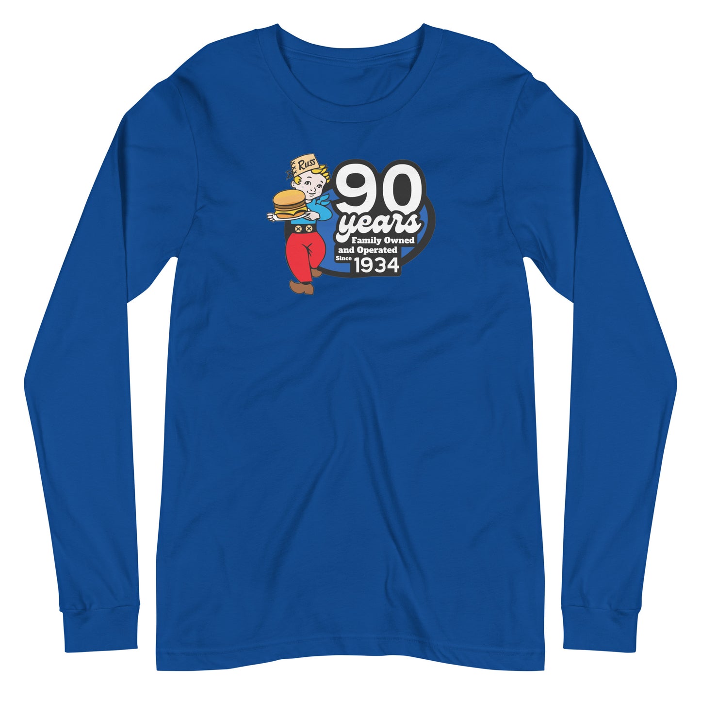90 Years Long Sleeve Tee
