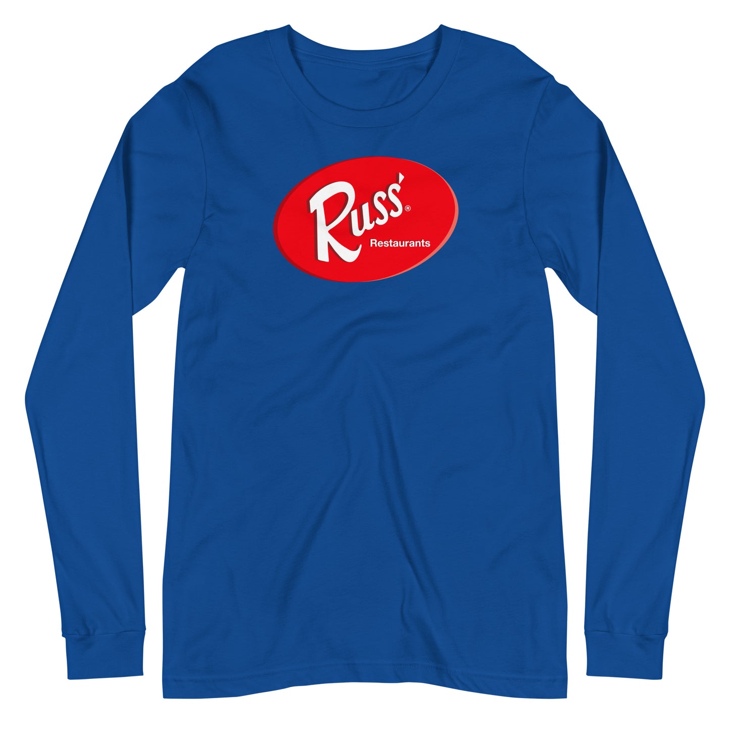 Red Logo Long Sleeve Tee