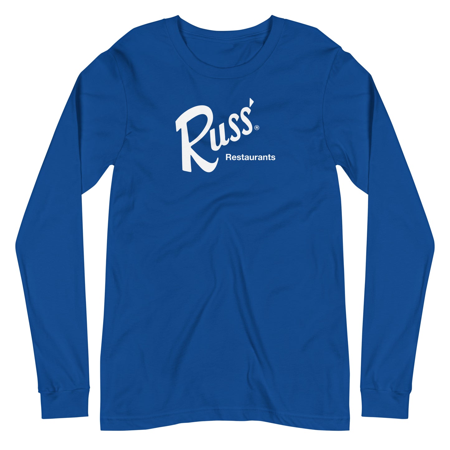 Red Logo Long Sleeve Tee