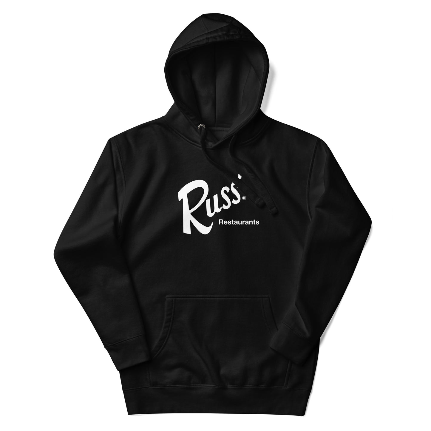 White Logo Hoodie