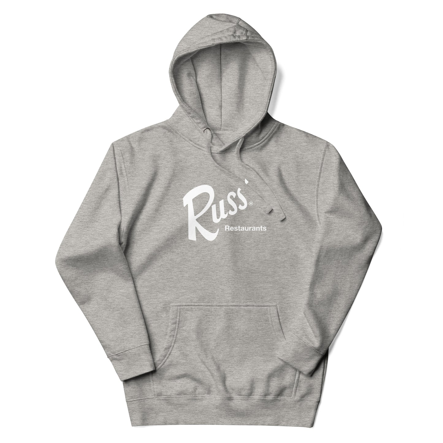 White Logo Hoodie