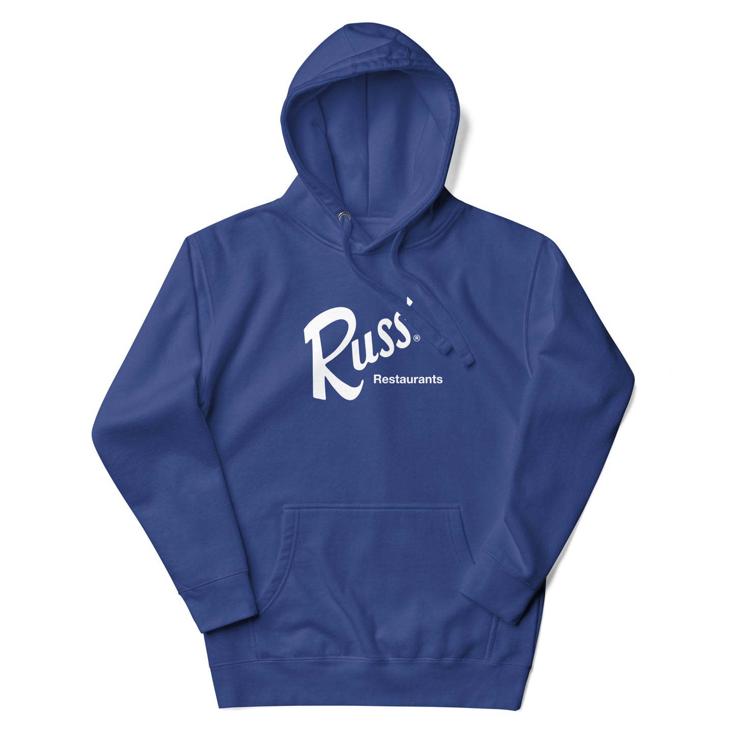 White Logo Hoodie
