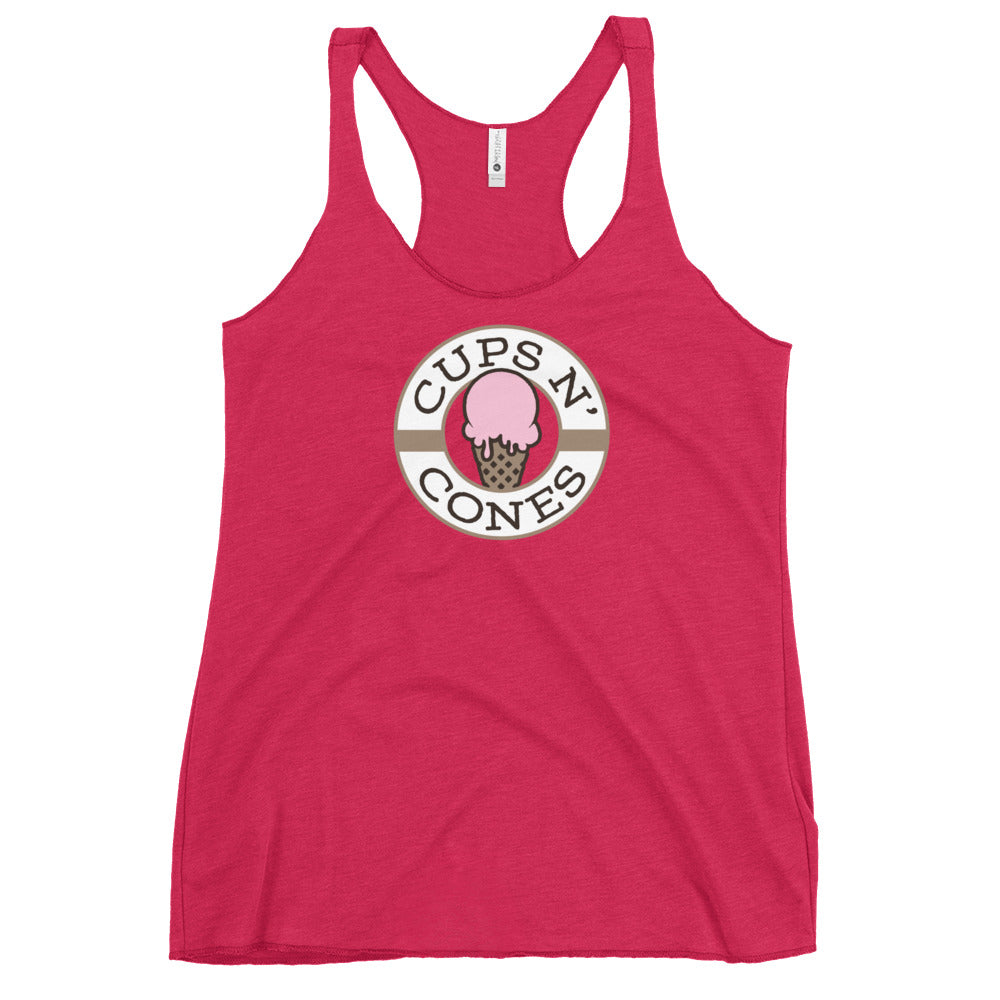 Cups n Cones Women's Racerback Tank