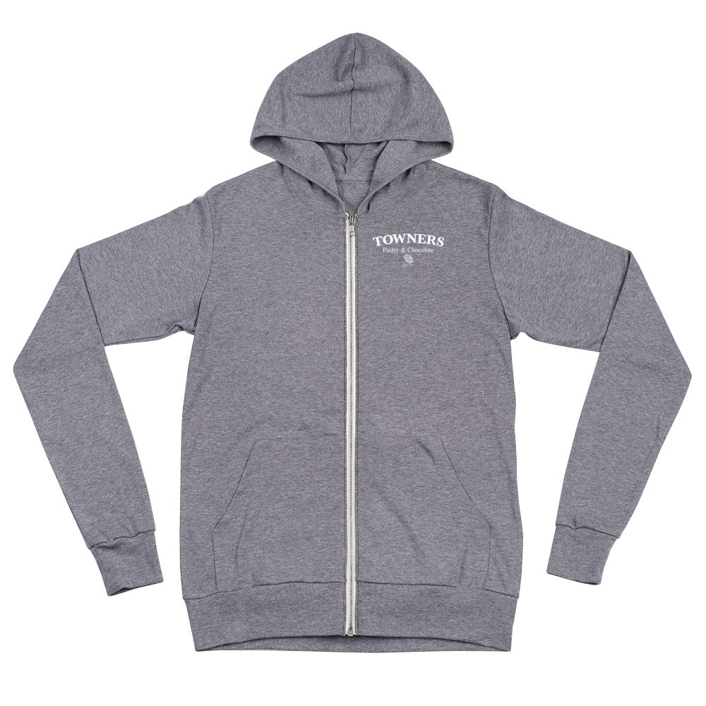 Towner's zip hoodie