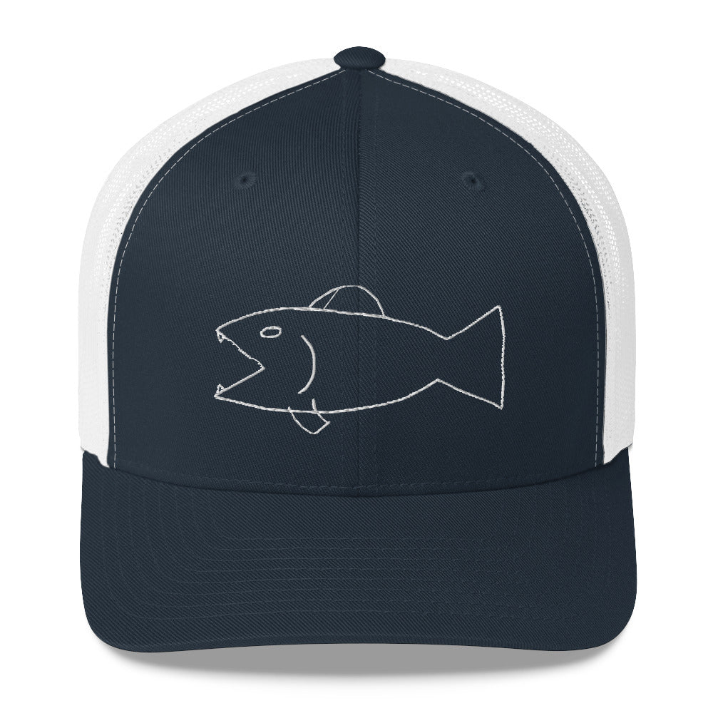 Walleye Mesh Back Cap