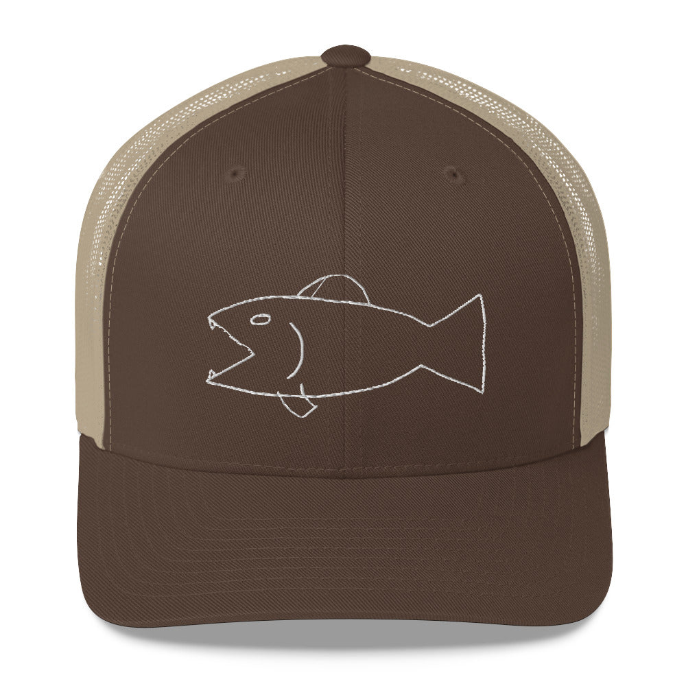 Walleye Mesh Back Cap