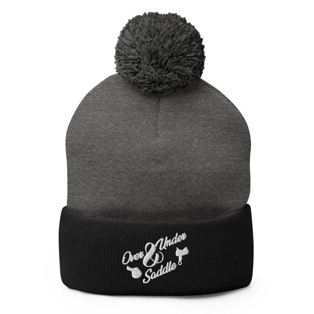 Over and Under Pom-Pom Beanie