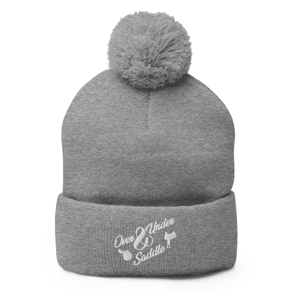 Over and Under Pom-Pom Beanie