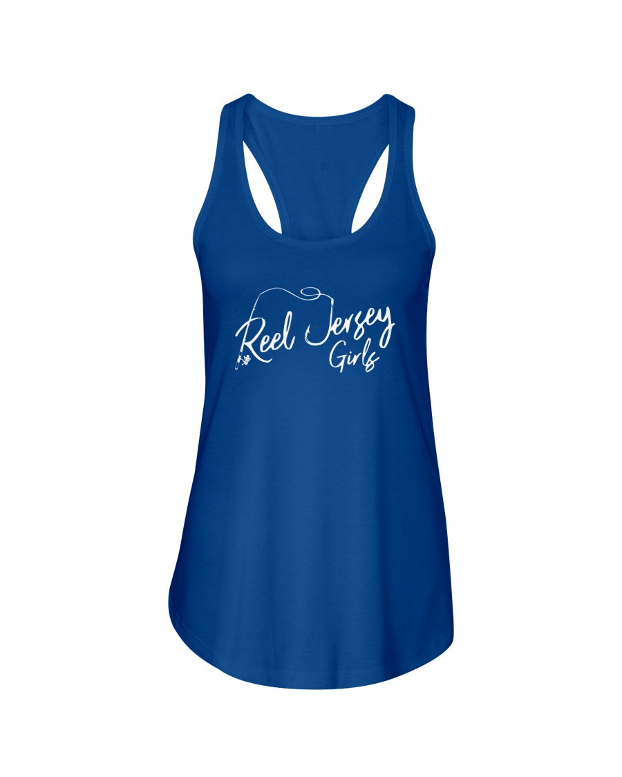 Reel Jersey Girls Racerback Tank