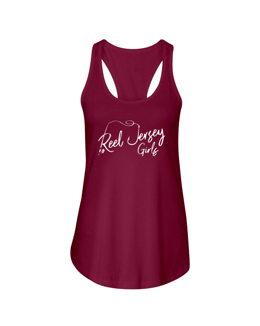 Reel Jersey Girls Racerback Tank