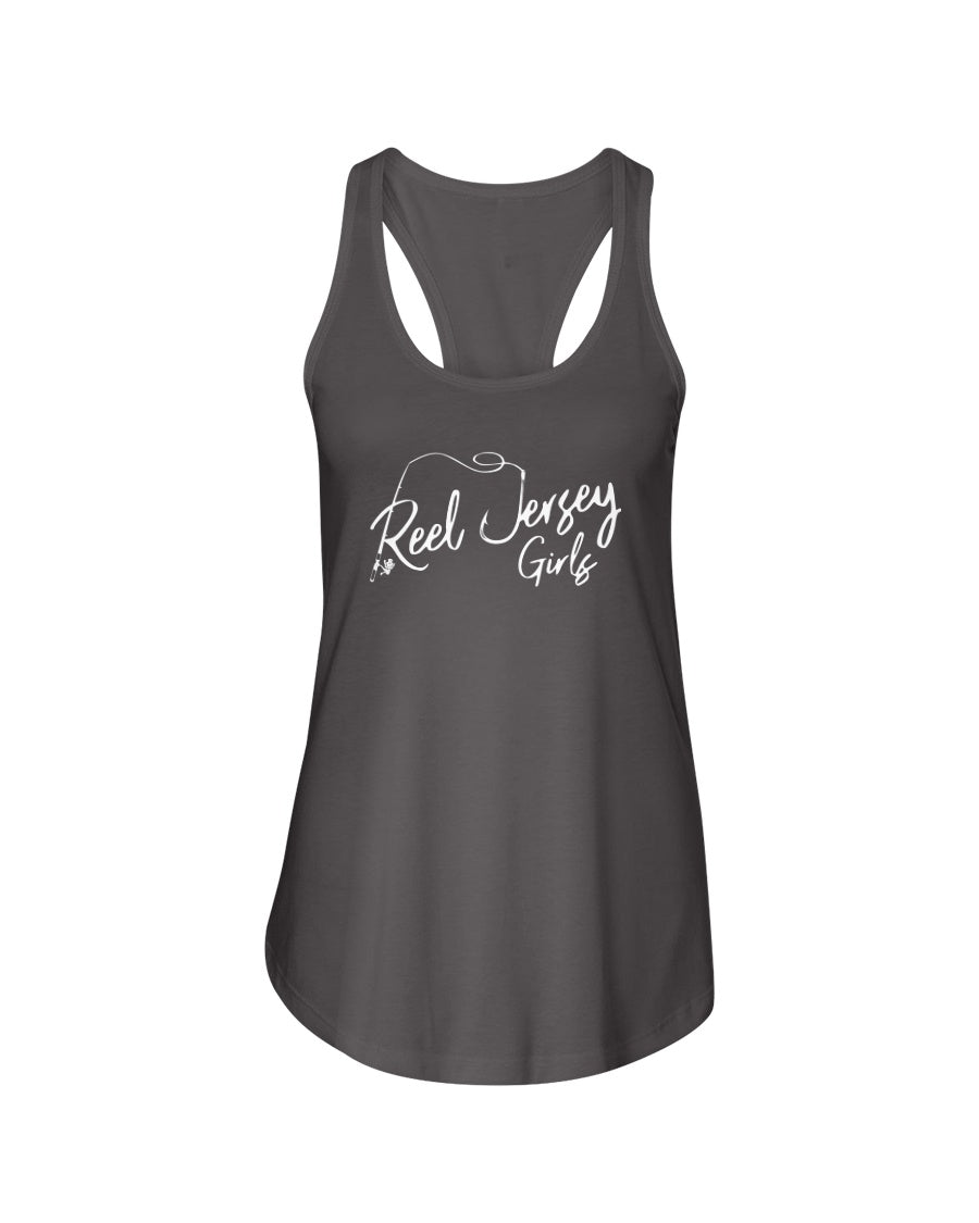 Reel Jersey Girls Racerback Tank