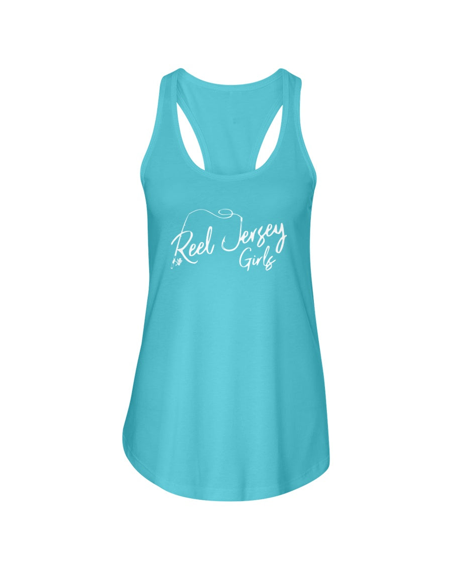 Reel Jersey Girls Racerback Tank