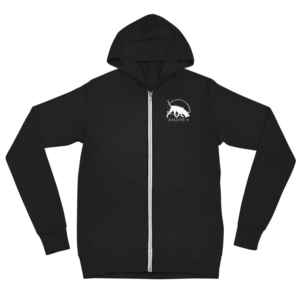 Jolene's zip hoodie