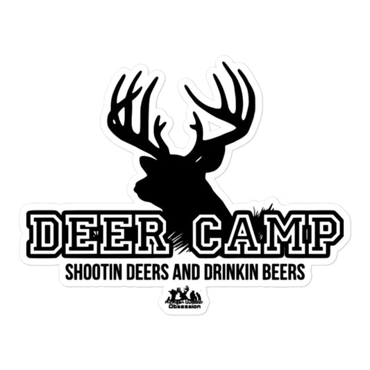 Deer Camp sticker