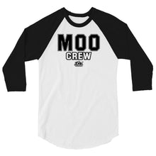 Load image into Gallery viewer, MOO Crew 3/4 sleeve shirt