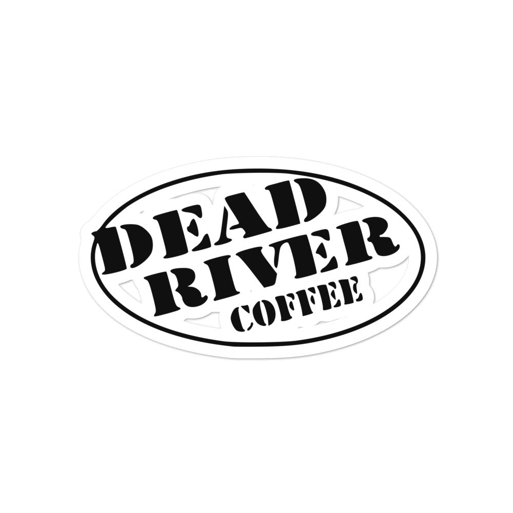 Dead River Coffee sticker