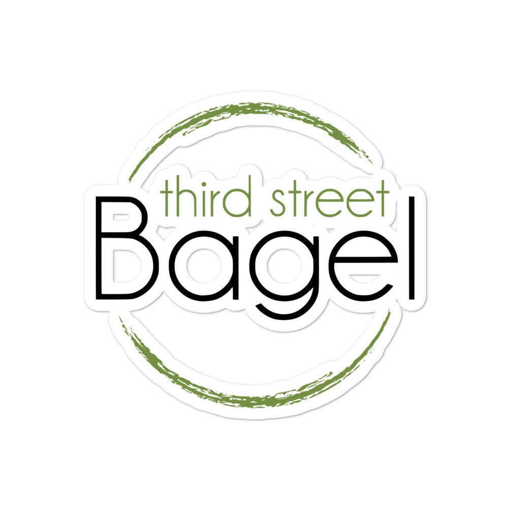 Third Street Bagel sticker