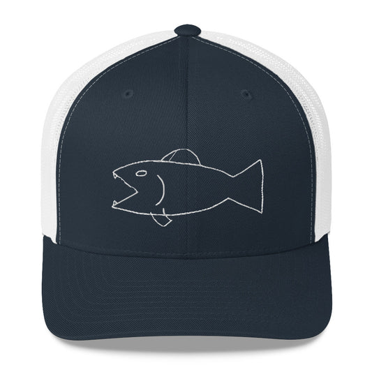 Walleye Mesh Back Cap